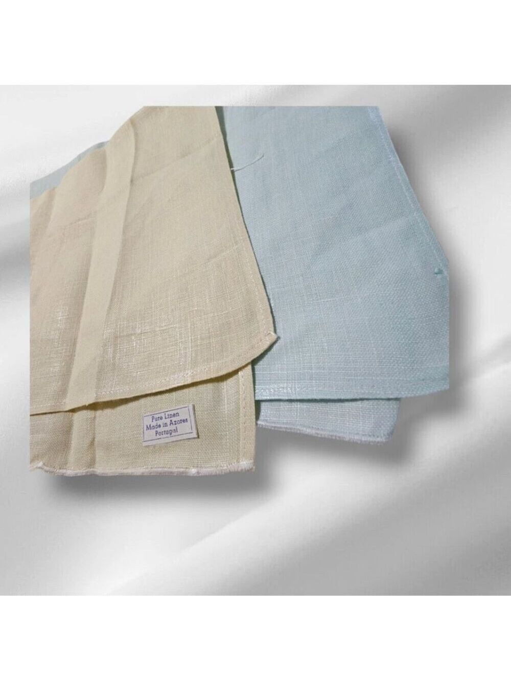Bundle 6 Linen Napkins Tea Towel Multicolor Floral Embroidered Spring Tableware - Picture 4 of 9